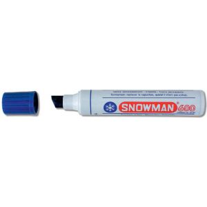 Marker permanentny Snowman Jumbo 600 2.0-11.0mm, Niebieski